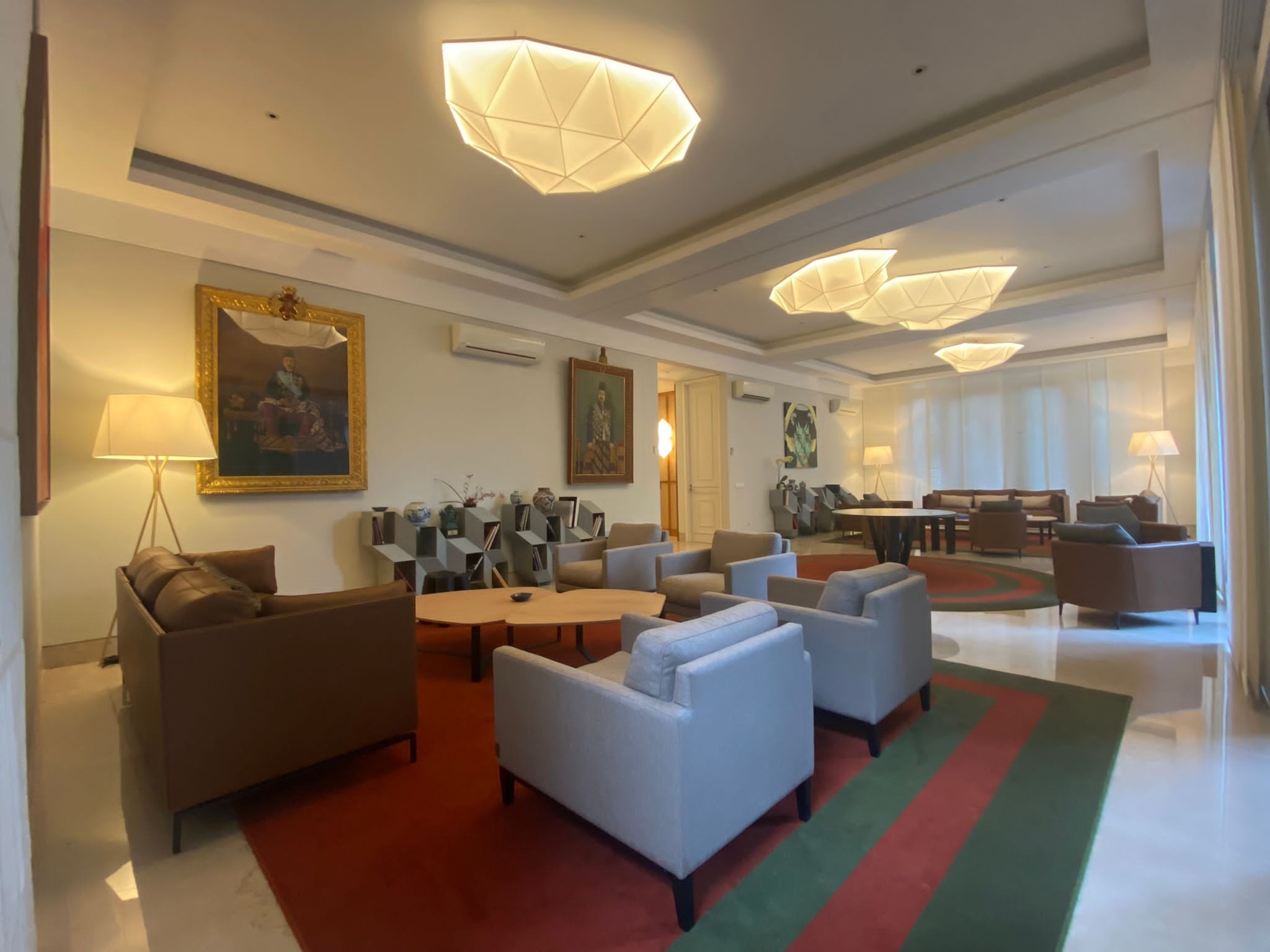 Salon de réception, Ambassade de France à Jakarta